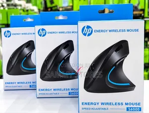 HP S6000 Ergonomic Speed Adjustable Wireless Mouse