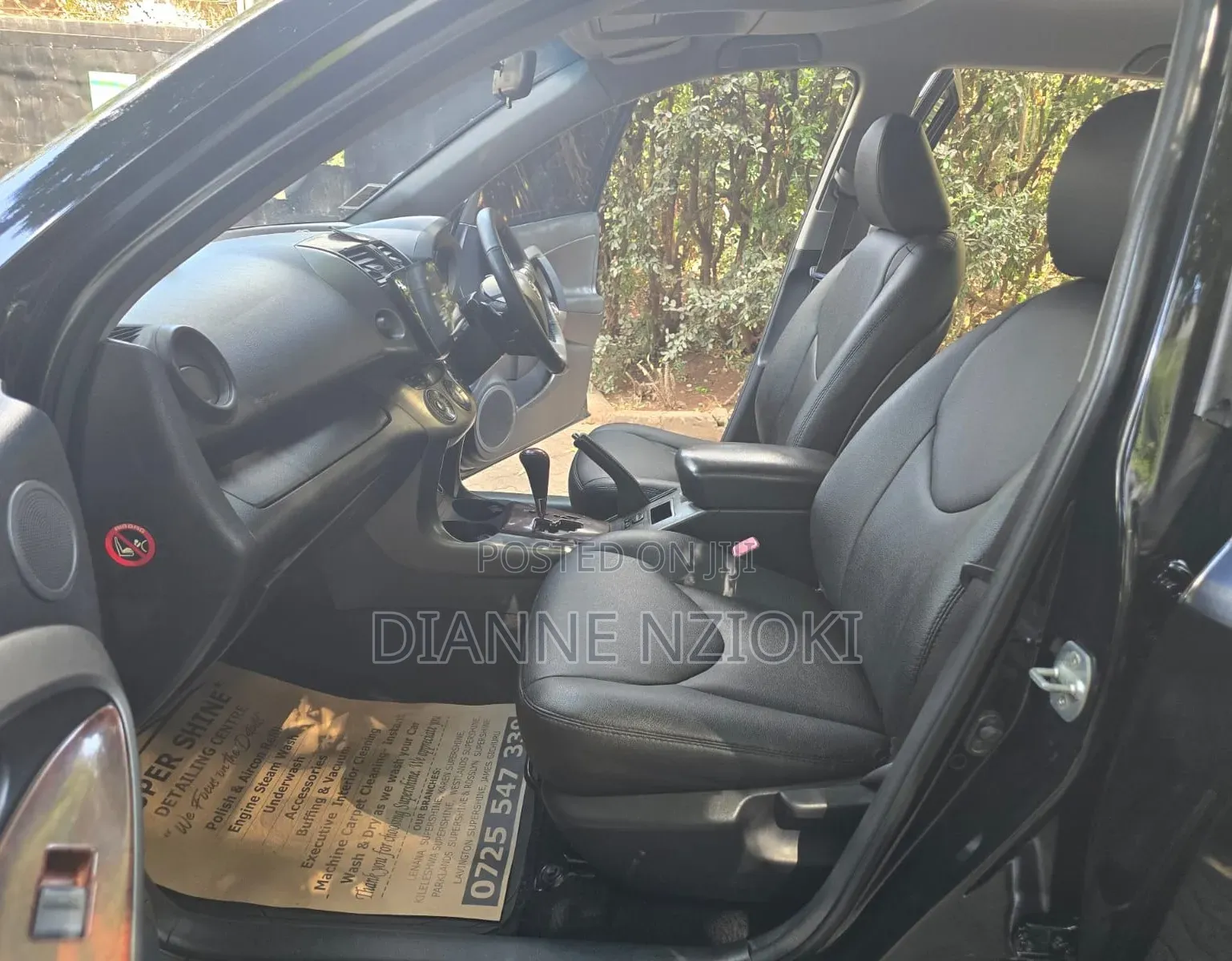 Toyota Vanguard 2012 Black