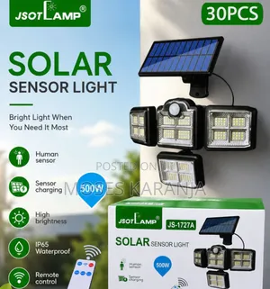 500W Solar Sensor Security Light