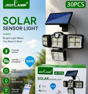 500W Solar Sensor Security Light