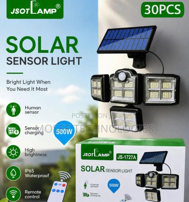 500W Solar Sensor Security Light - main view