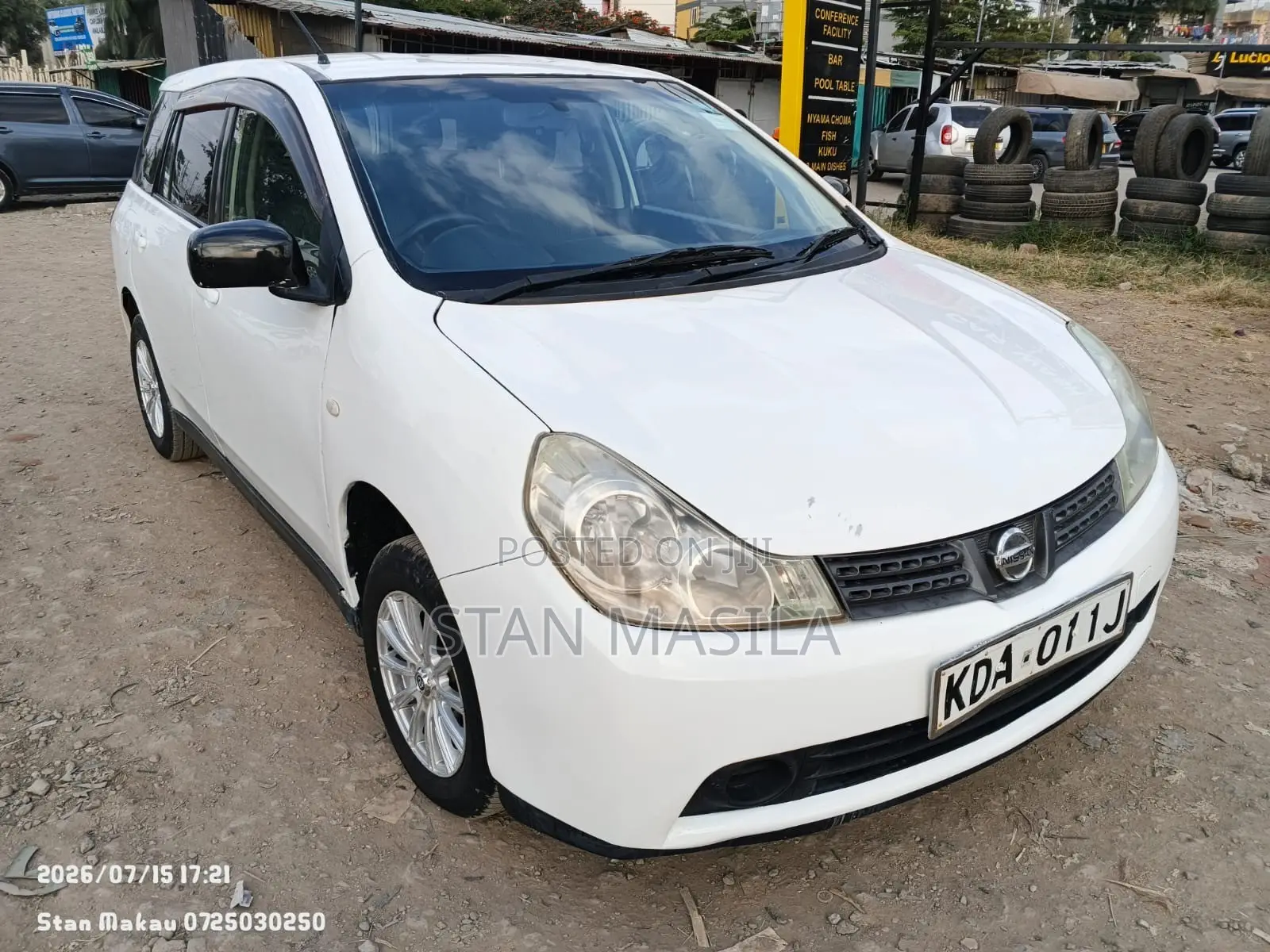 Nissan Wingroad 2013 White