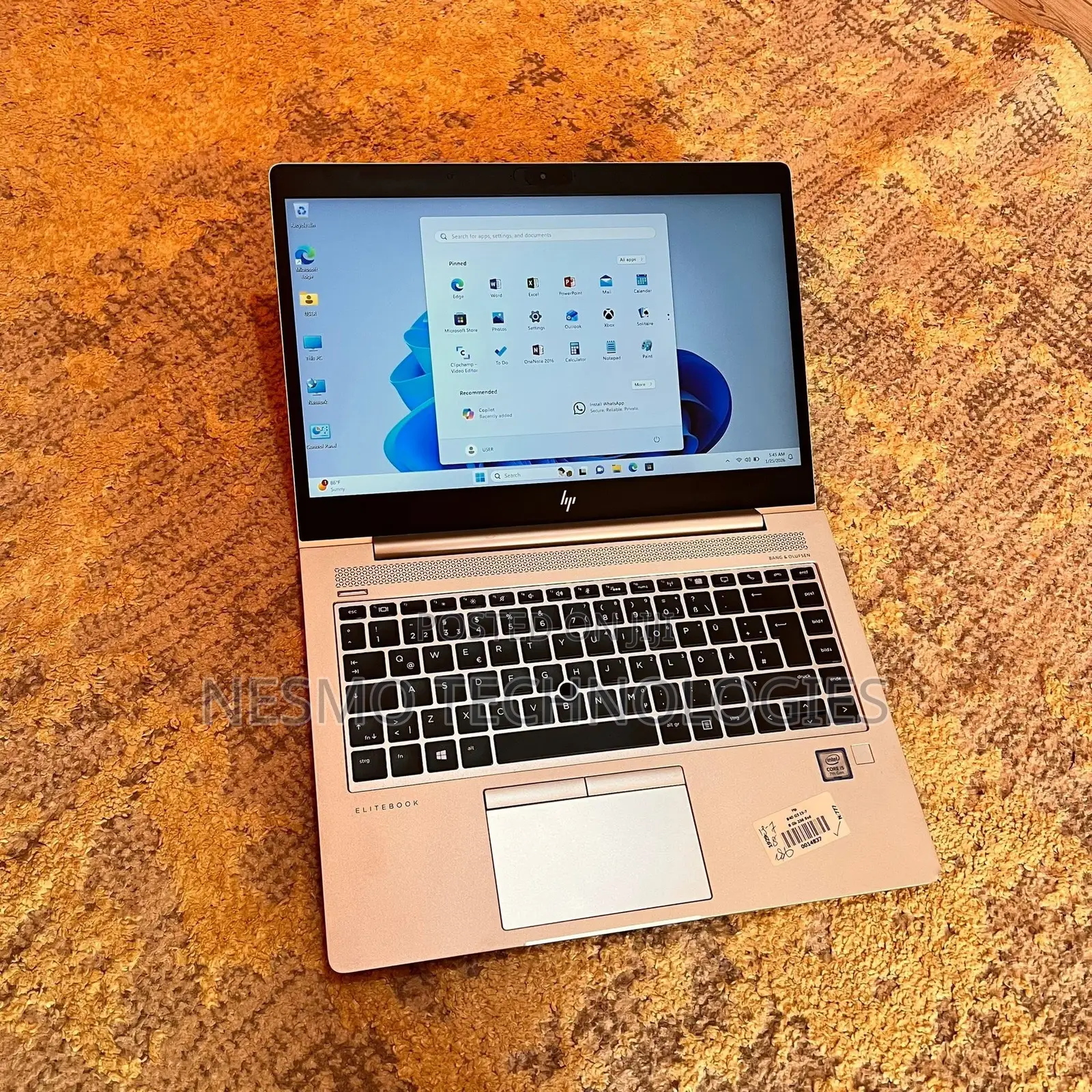 Laptop HP EliteBook 840 G5 8GB Intel Core i5 SSD 256GB