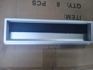 Aluminum Desk Cable Grommet Brush Strip, Rectangular Big Grommet.
