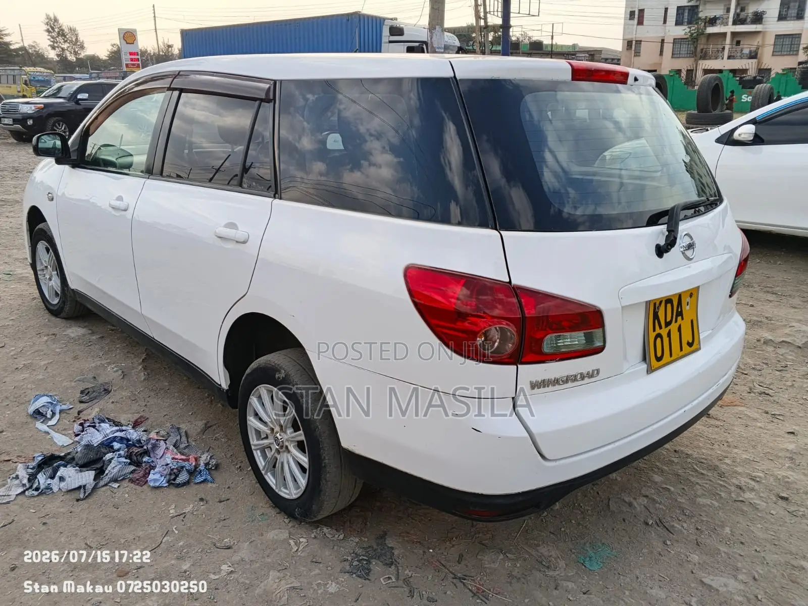 Nissan Wingroad 2013 White
