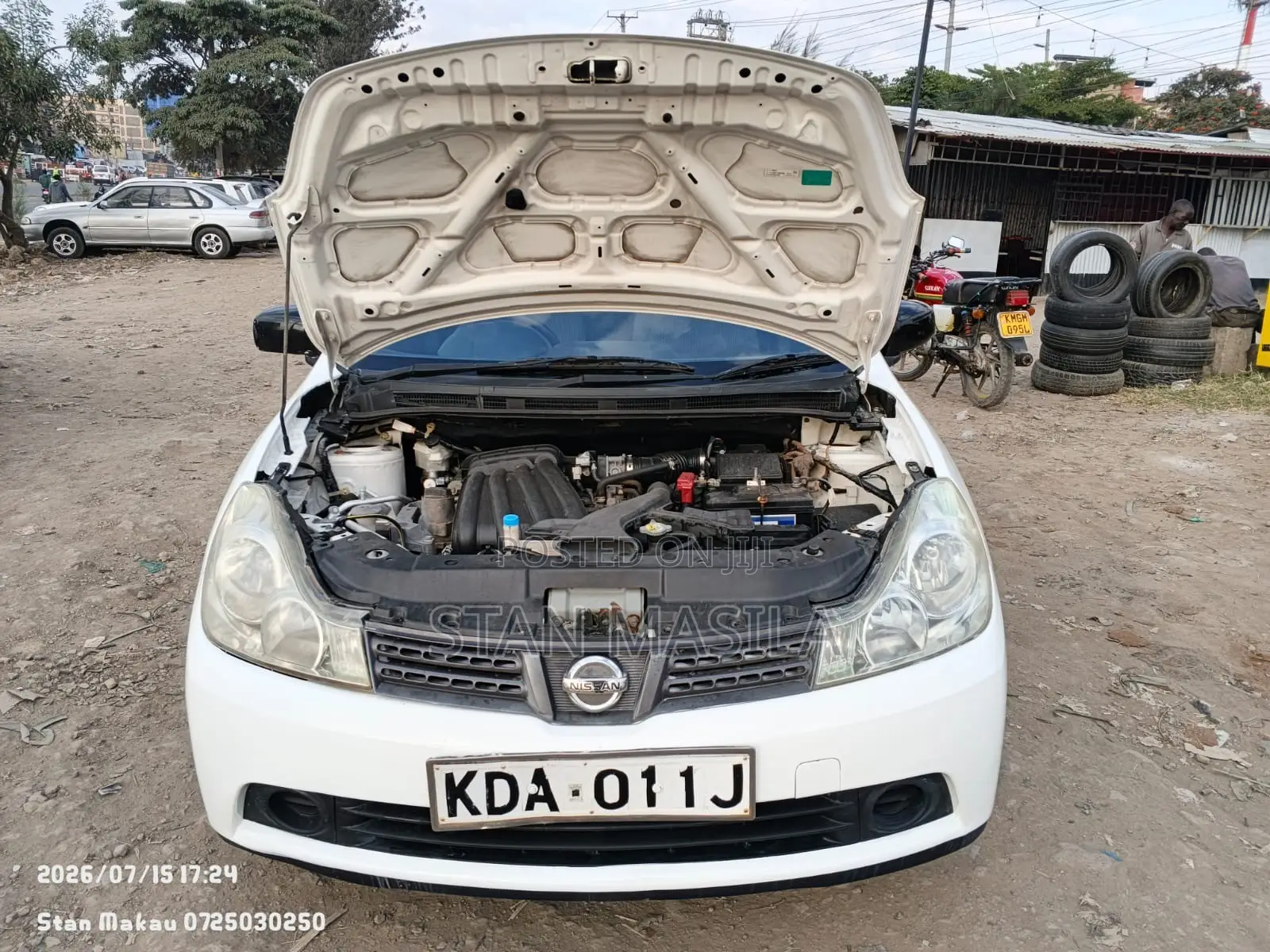 Nissan Wingroad 2013 White
