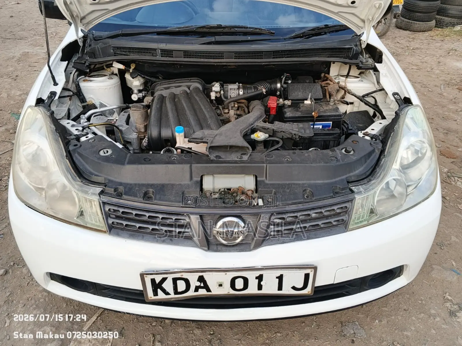 Nissan Wingroad 2013 White