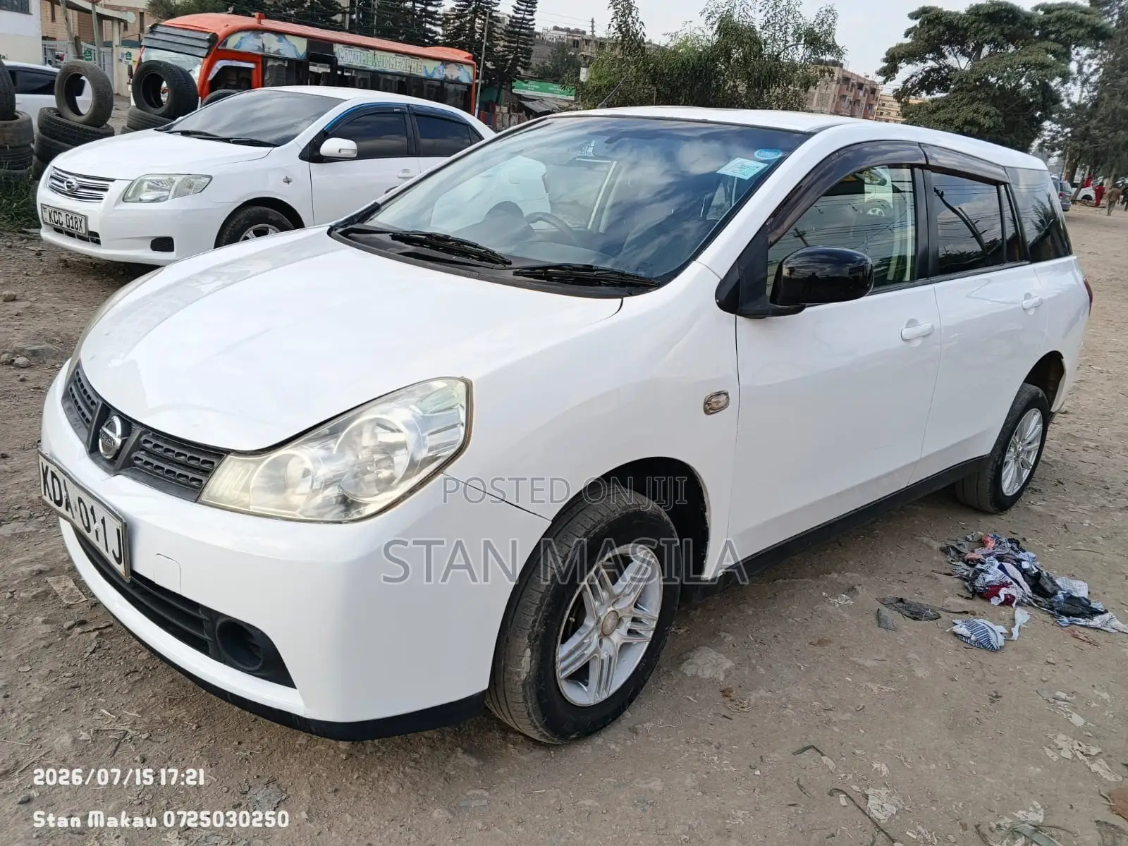 Nissan Wingroad 2013 White