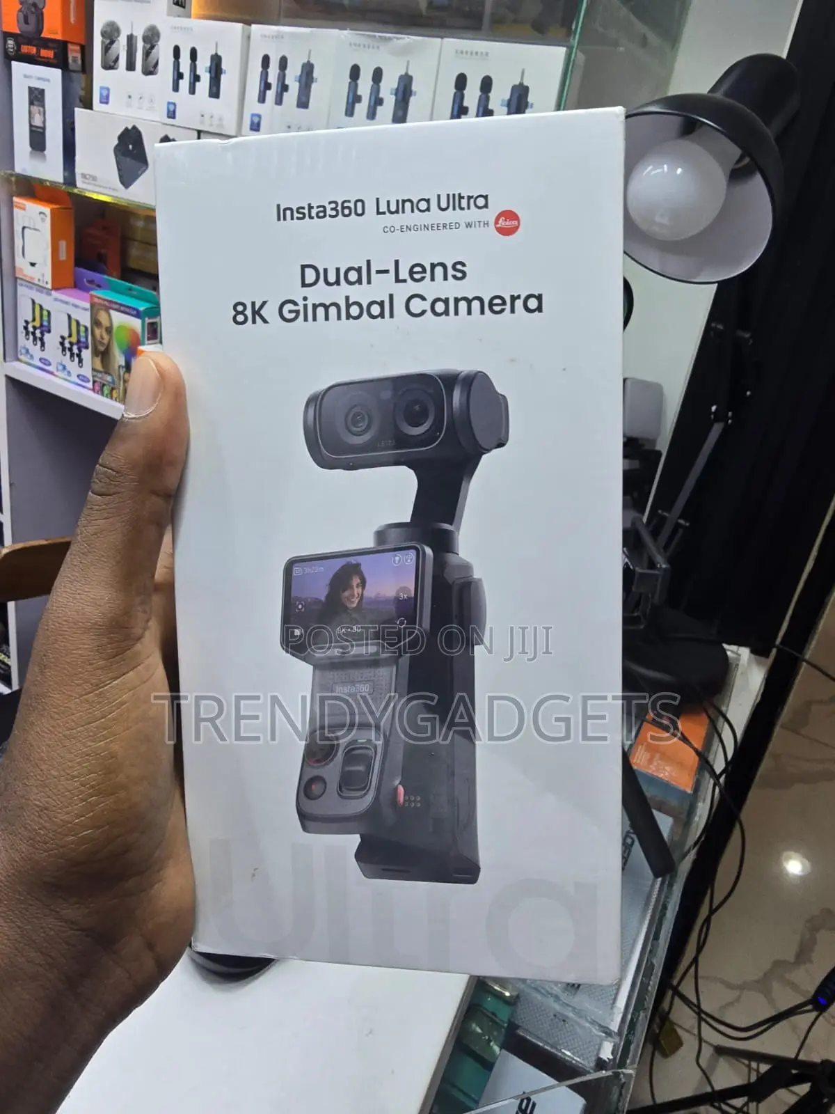 Insta360 Luna Ultra Camera Dual Leica Lenses 1 Inch Sensor