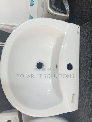 Blossom Modern White Ceramic Pedestal Bathroom Sink With Overflow