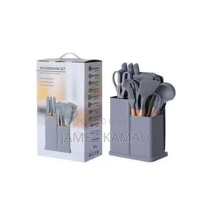 Kitchenware Set Set 19PC Executive Silicone Spoons