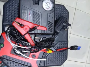 12V Car Jump Starter 99800Ah With Tyre Pump for Roadside Assistance