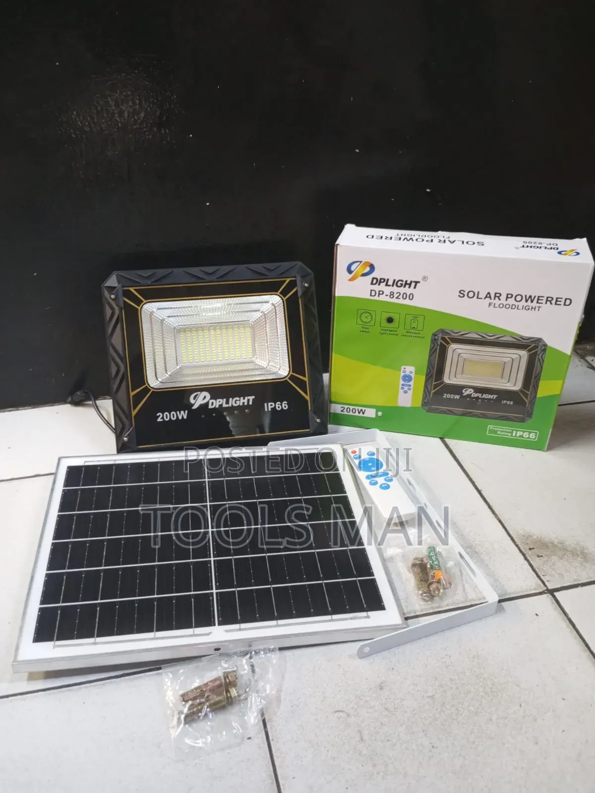 Solar Floodlight Pdplight 200w Ip66.