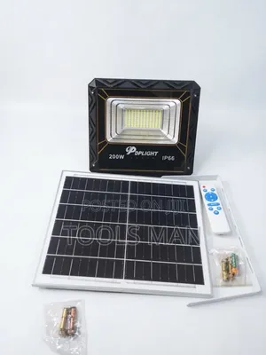 Solar Floodlight Pdplight 200w Ip66.