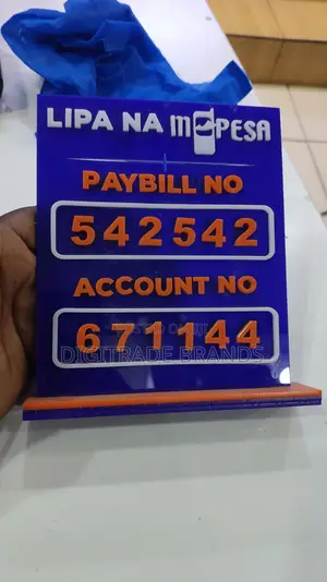 M-Pesa Till Signs