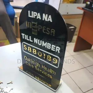 M-Pesa Till Signs