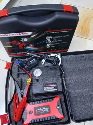 Car Emergency Power Kit With 12V Jump Starter and Tyre Air Inflator