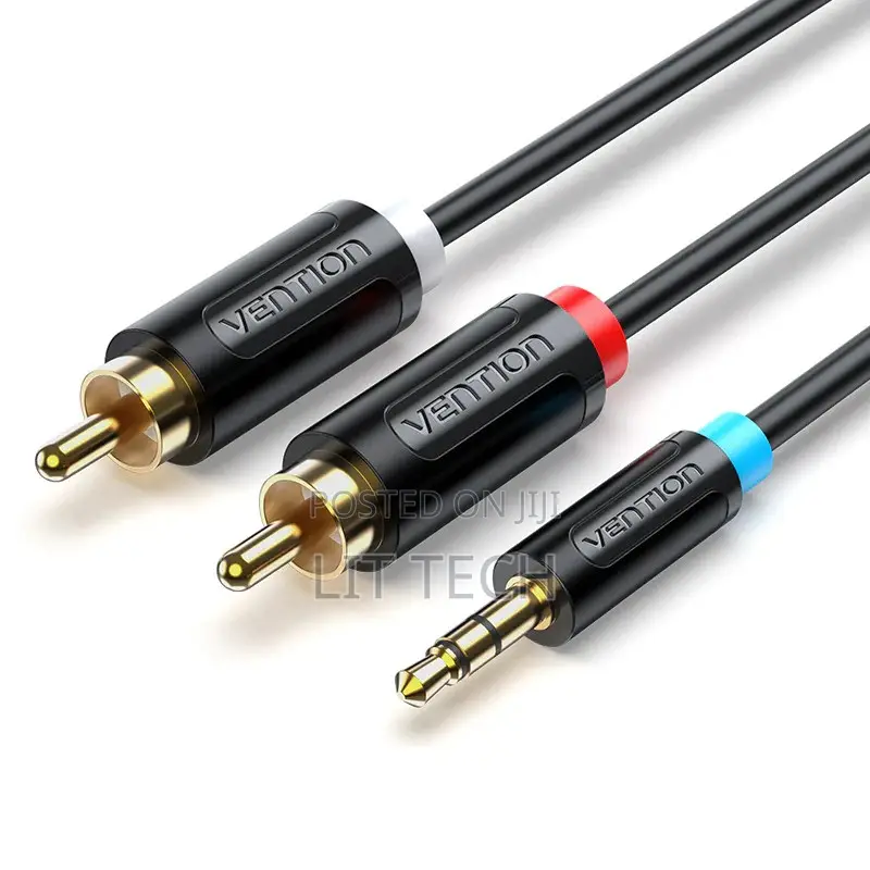 Vention 3.5mm Male to 2-Male RCA Adapter Cable