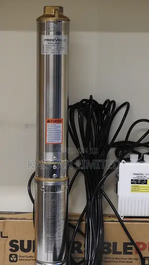 1HP 750W Submersible Borehole Pump | Freevel 4SDM313 | 84M Max Head