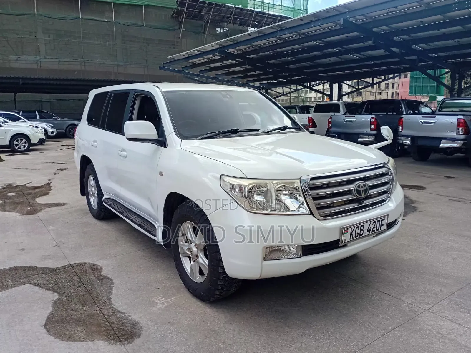 Toyota Land Cruiser 2015 White