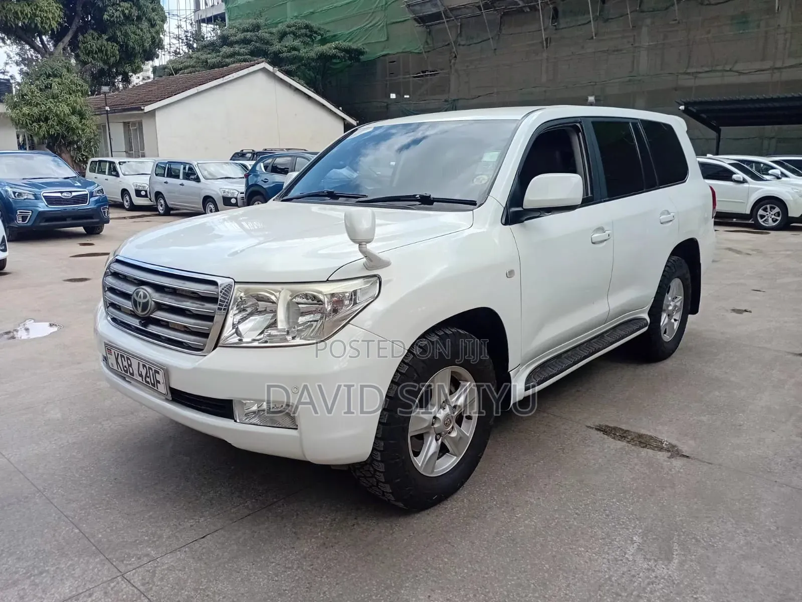 Toyota Land Cruiser 2015 White