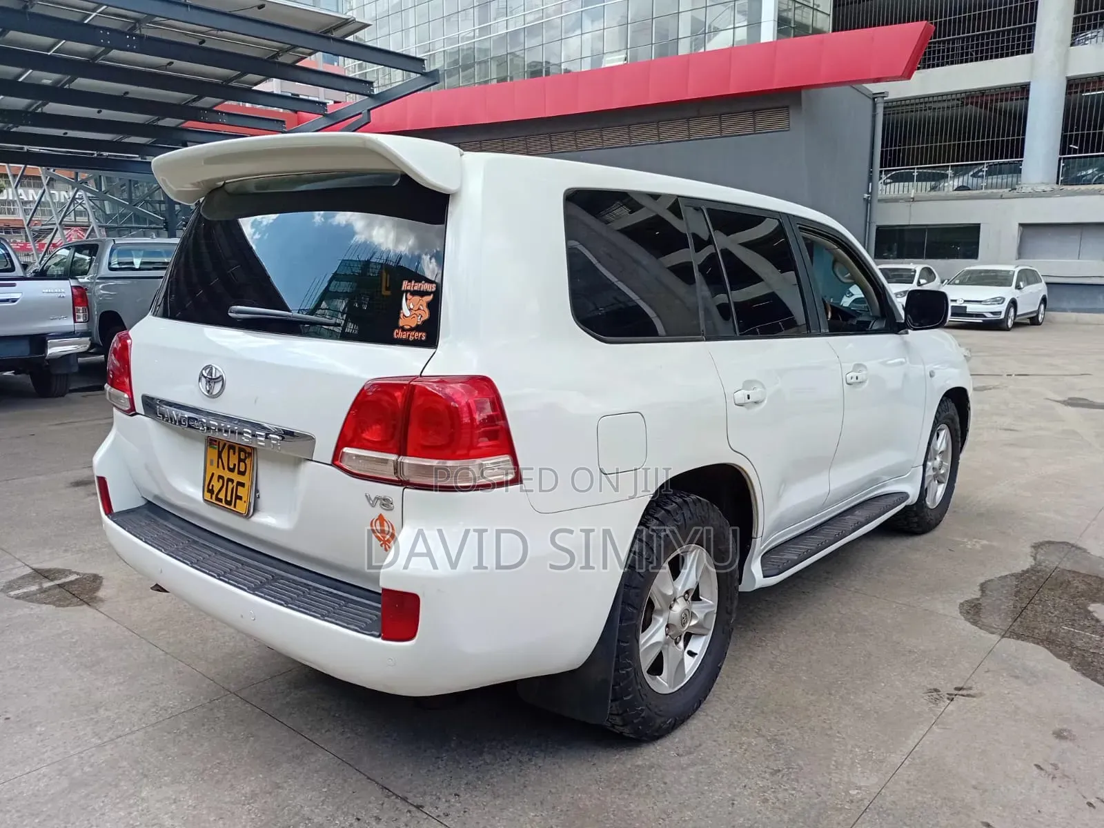 Toyota Land Cruiser 2015 White