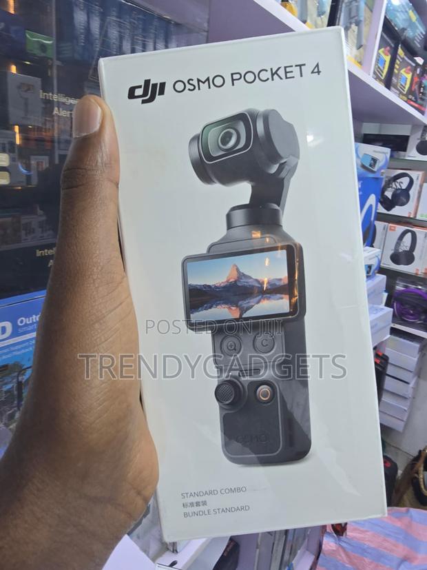 DJI Osmo Pocket 4 Camera 3-Axis Stabilization ActiveTrack - main view