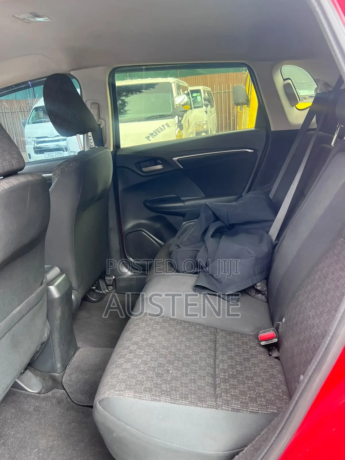 Honda Fit 2017 Red