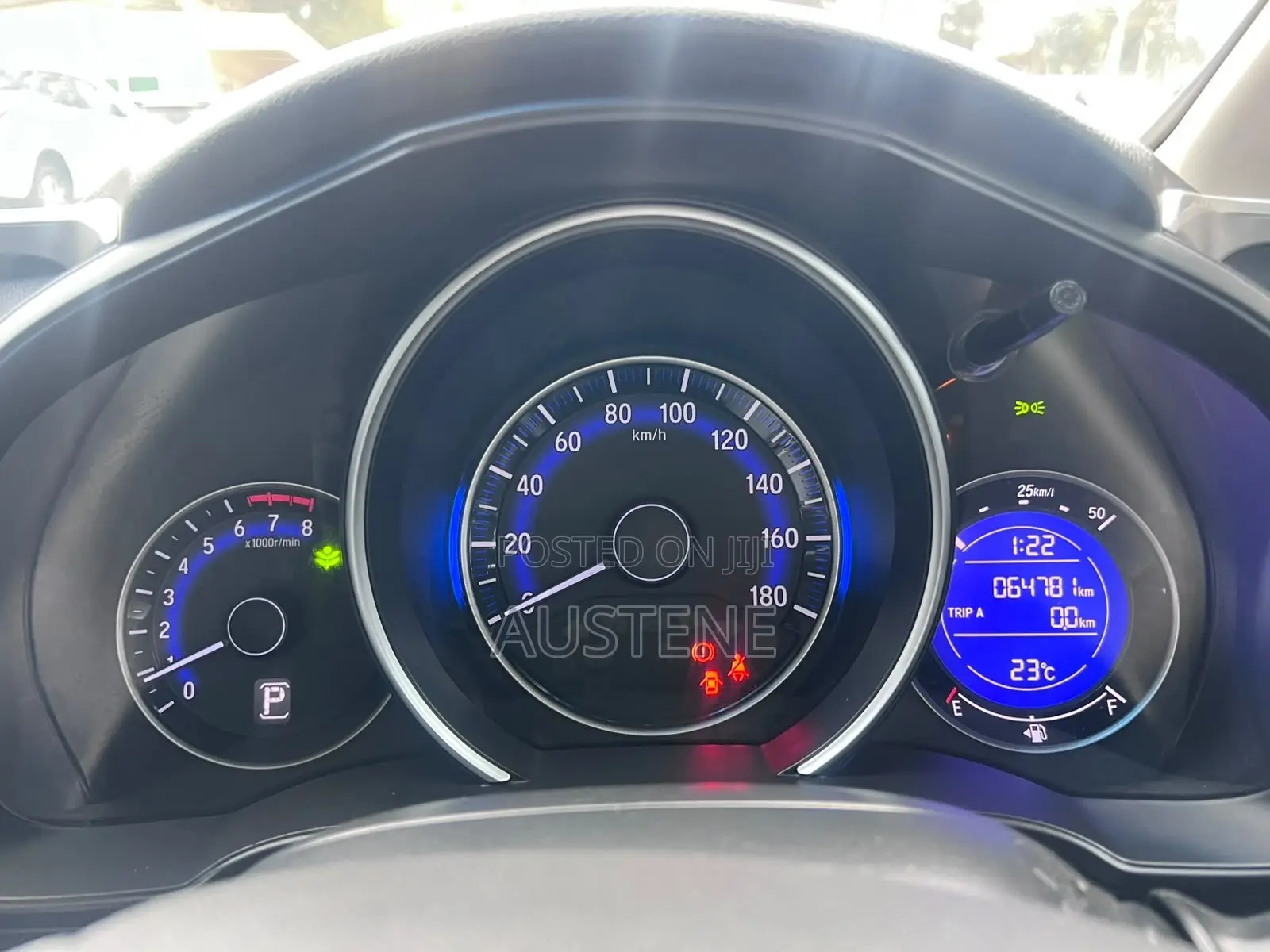 Honda Fit 2017 Red
