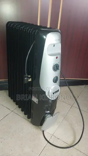 VON VSHC20290K 2KW Oil Filled Radiator Heater (9 Fins)