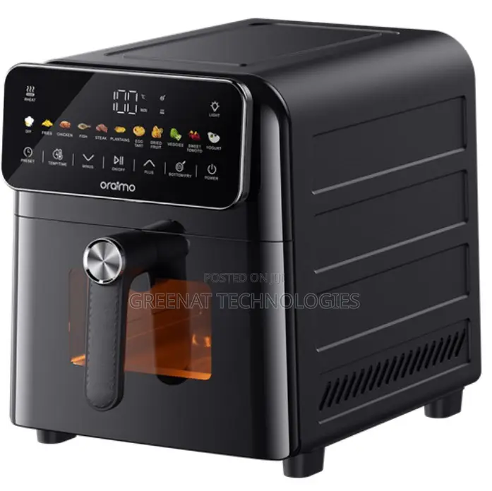 Oraimo Intellifry 9L Air Frye 2200W Dual Heat12 Menus