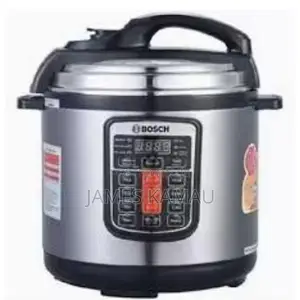 Bosch 6L Electric Pressure Cooker - Stainless Steel, Non-Stick