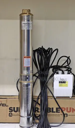 Freevel 1HP Deep Well Submersible Water Pump Borehole Pump 84M Max Hea