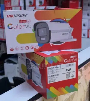 2mp Hikvision Smart Hybrid Light, Colorvu Fixed Bullet 40m