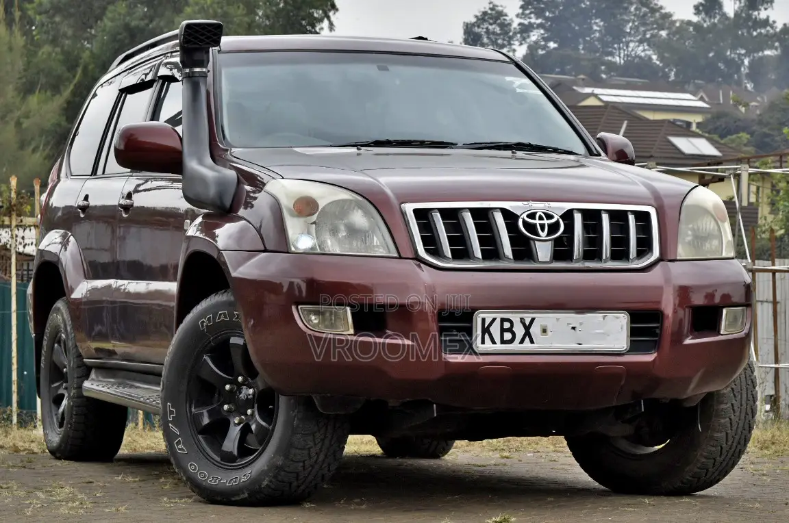 Toyota Land Cruiser Prado 2006 Maroon