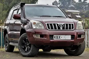 Toyota Land Cruiser Prado 2006 Maroon