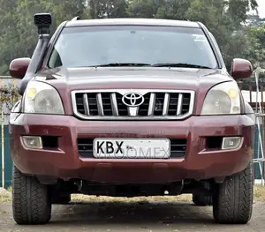 Toyota Land Cruiser Prado 2006 Maroon