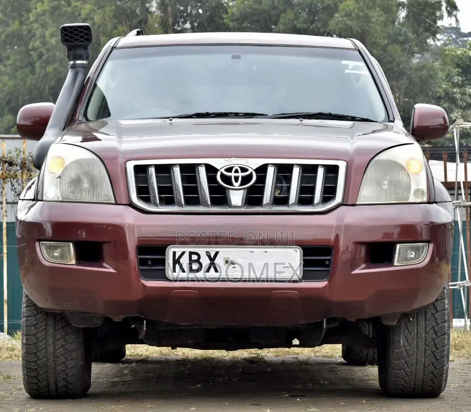 Toyota Land Cruiser Prado 2006 Maroon