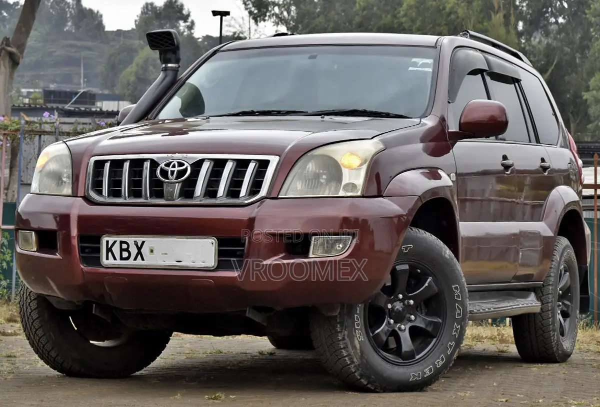 Toyota Land Cruiser Prado 2006 Maroon