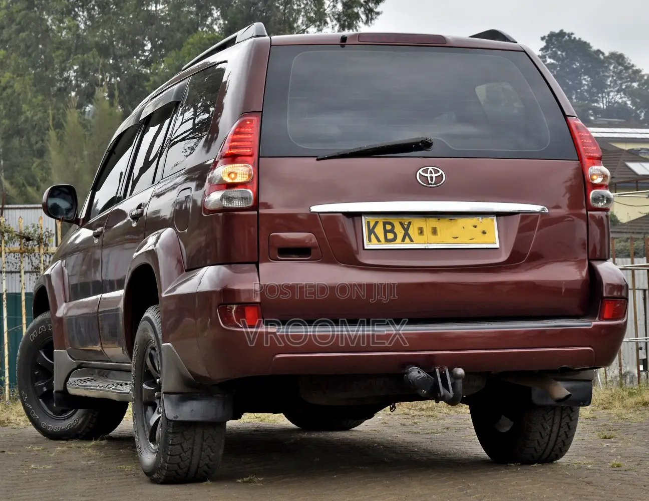 Toyota Land Cruiser Prado 2006 Maroon