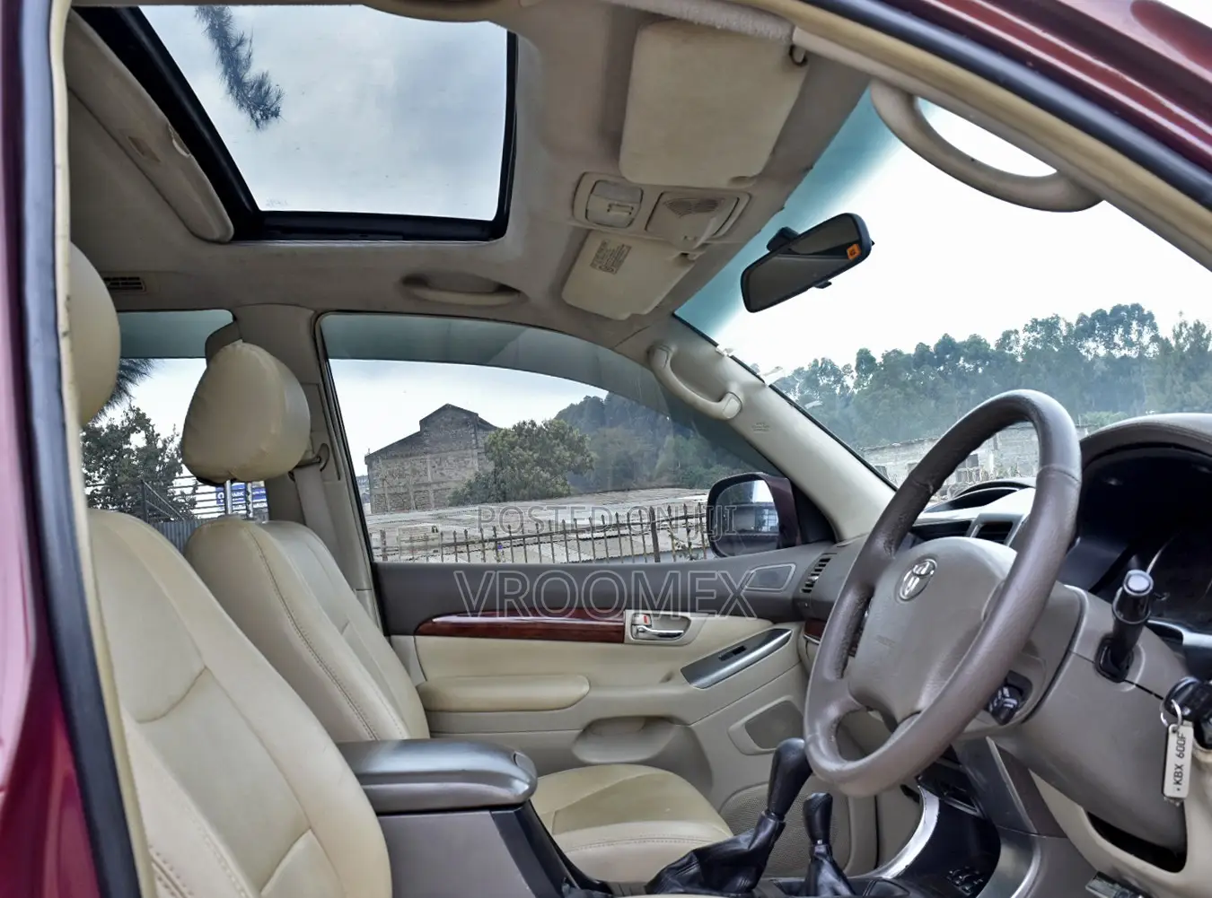 Toyota Land Cruiser Prado 2006 Maroon