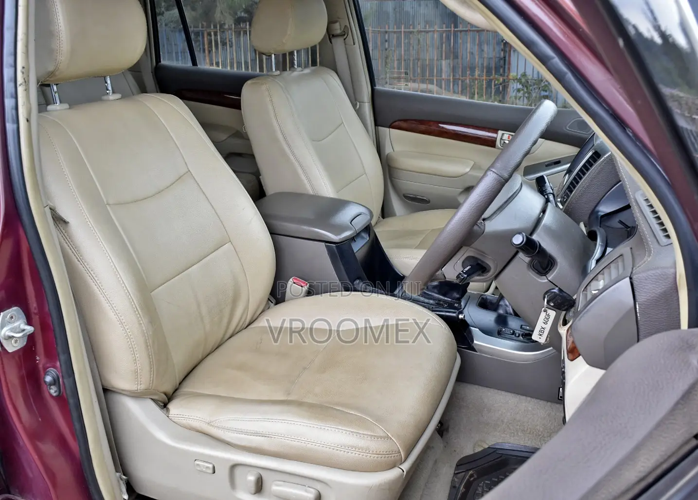 Toyota Land Cruiser Prado 2006 Maroon