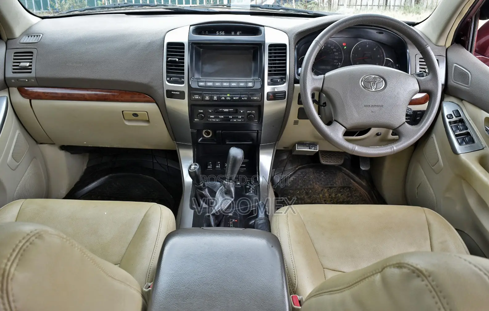 Toyota Land Cruiser Prado 2006 Maroon