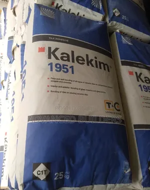 New and Improved Kalekim Tile Adhesive 25kgs 1951 Grey