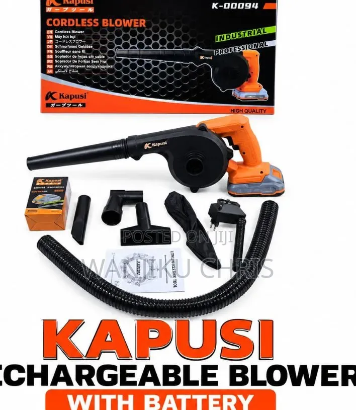 KAPUSI Recharger Blower With Battery