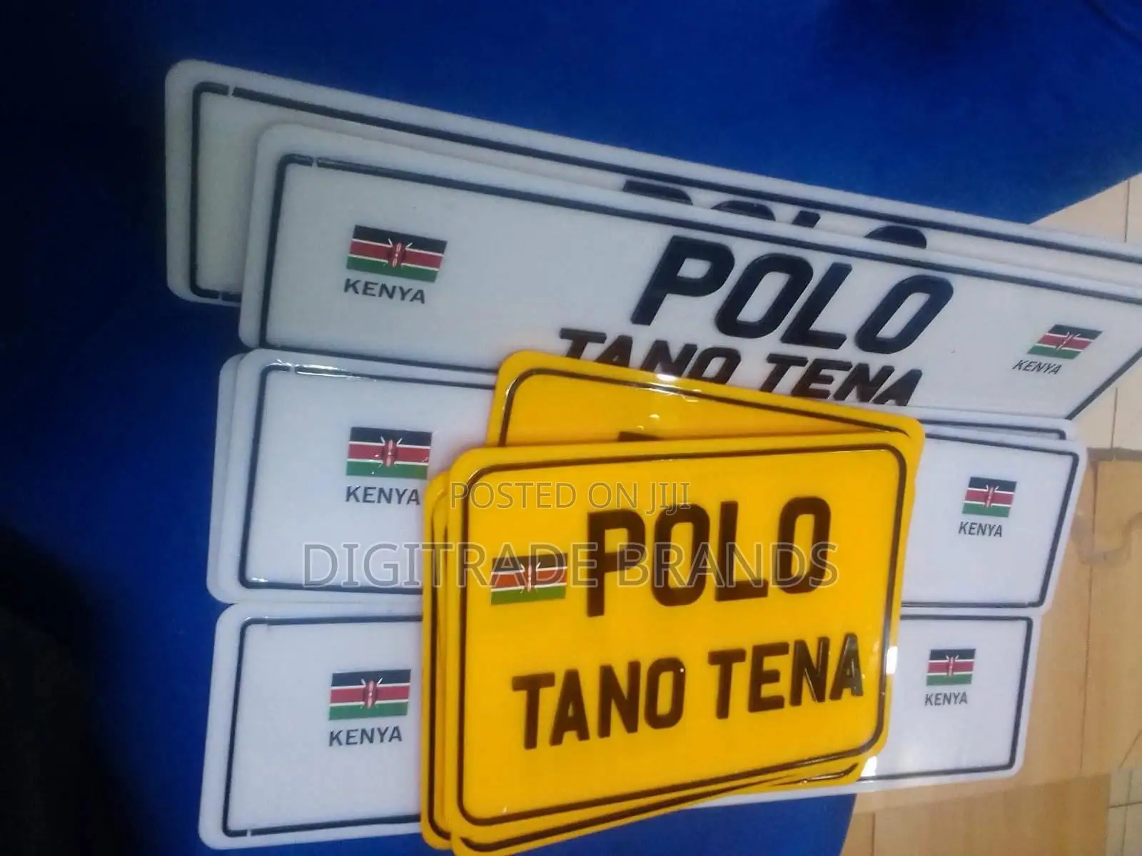 Custom Decorative Car Number Plates