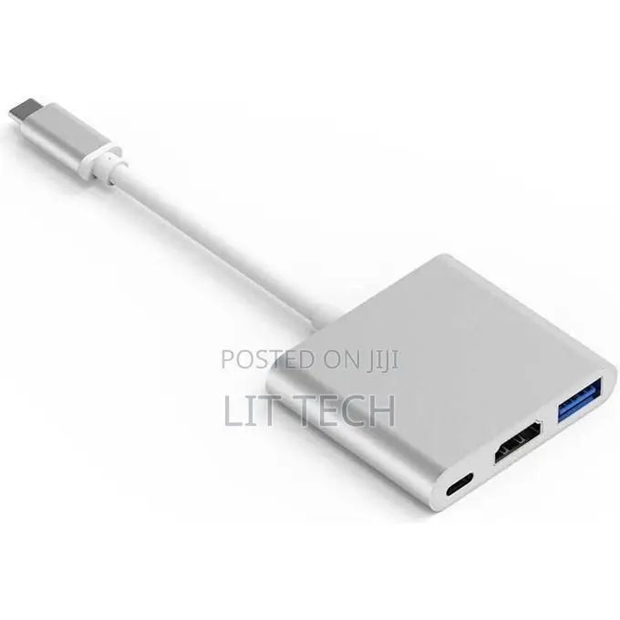 3-in-1 USB-C to HDMI Multiport Adapter