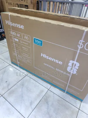 Hisense 50” A6QKEN Frameless Smart TV + 24 Months