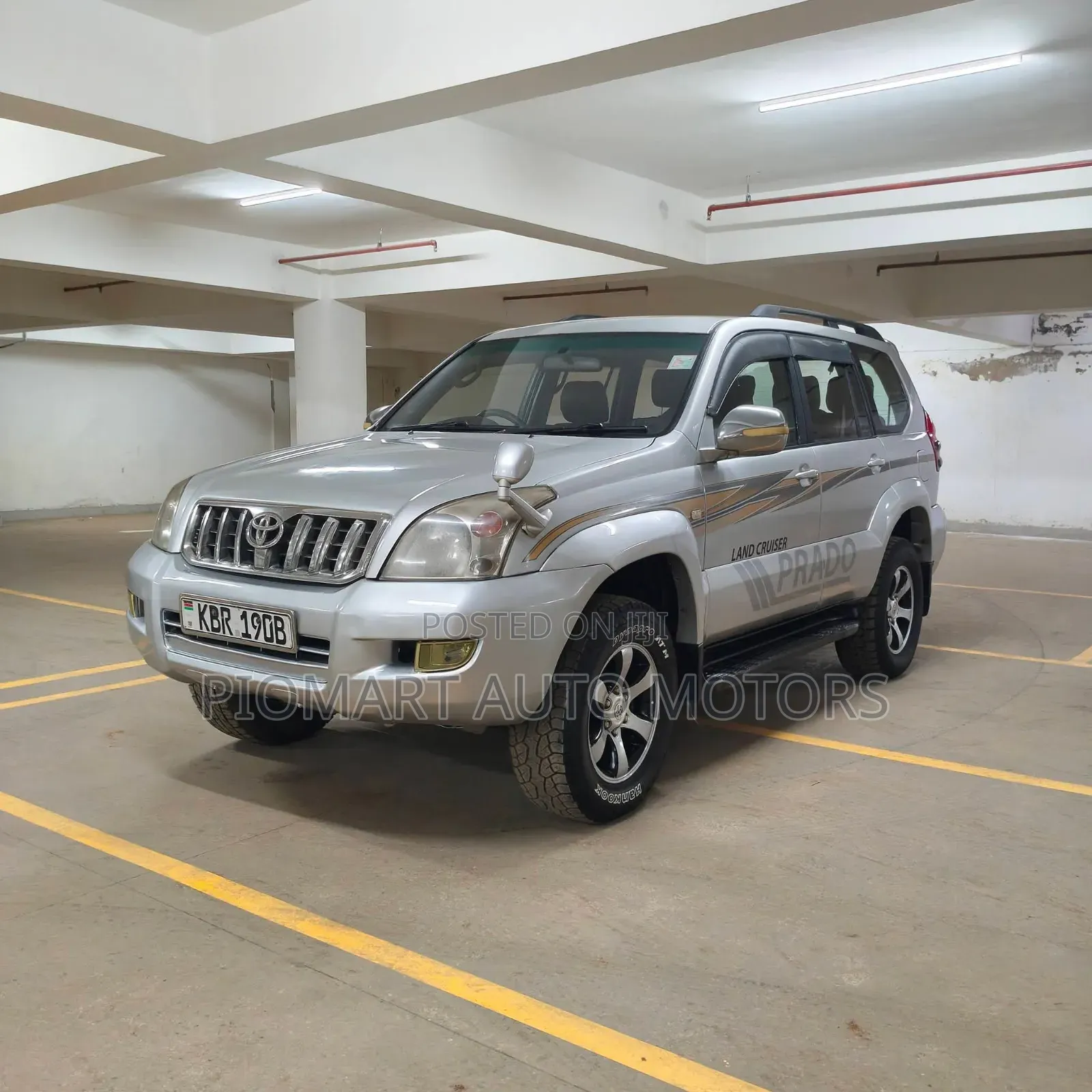 Toyota Land Cruiser Prado 2006 Silver
