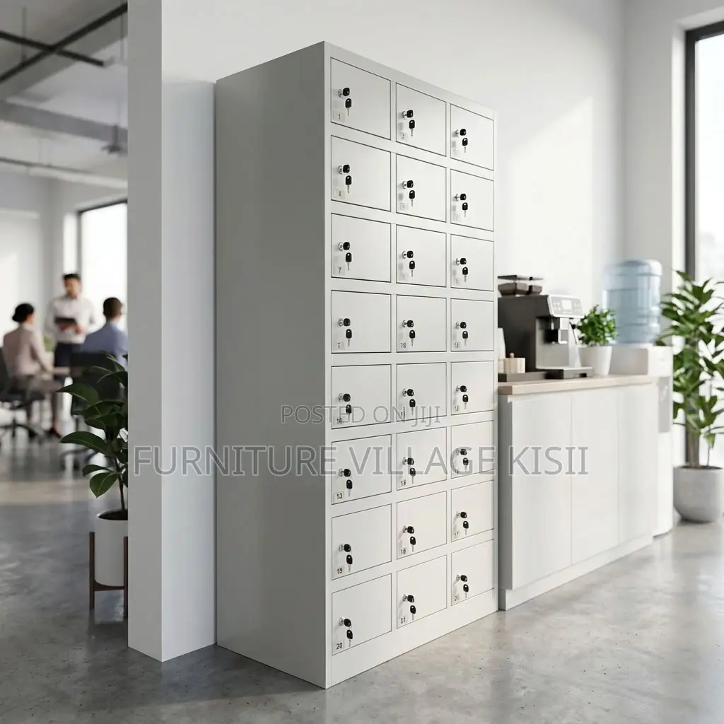 24-Locker Office Filing Cabinet